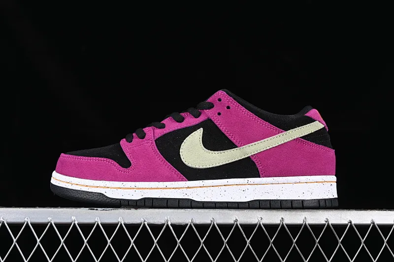All Categories Nk SB Dunk Series Nk SB Dunk Low Low-top Shoes Nk Dunk SB Low SP Black Rose Red Retro Low-top Casual Sports Skateboard Shoes BQ6817-501